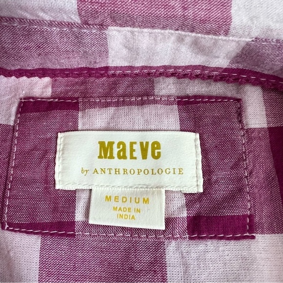 MAEVE The Bennet Sundown Button Down Shirt Medium - Picture 5 of 8